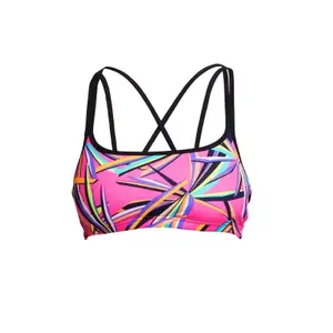 Badeanzugoberteil für Frauen Funkita Criss cross image-0