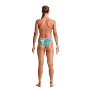 1-piece swimsuit for girls Funkita Strapped In image-1