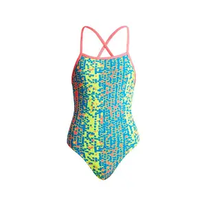 1-piece swimsuit for girls Funkita Strapped In image-3