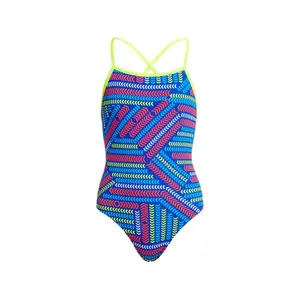 1-piece swimsuit for girls Funkita Strapped image-3