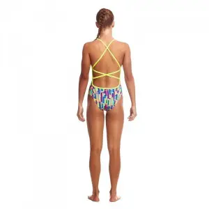 1-piece swimsuit for girls Funkita Strapped image-0