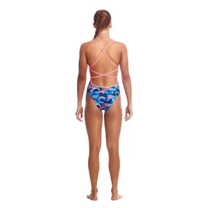1-piece swimsuit for girls Funkita Strapped image-1