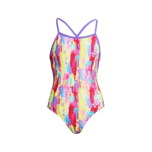 1-piece swimsuit for girls Funkita Strapped image-3
