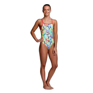 1-piece swimsuit for girls Funkita Strapped image-2