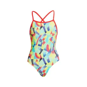 1-piece swimsuit for girls Funkita Strapped image-3