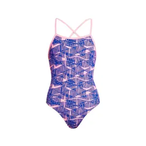 1-piece swimsuit for girls Funkita Strapped image-3