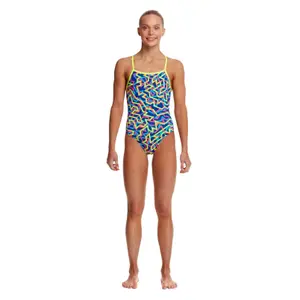 1-piece swimsuit for girls Funkita Strapped In image-0