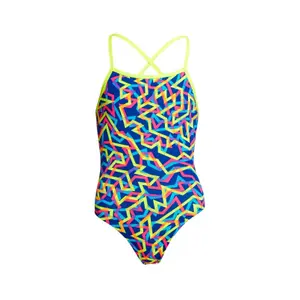 1-piece swimsuit for girls Funkita Strapped In image-3