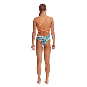 1-piece swimsuit for girls Funkita Strapped In image-1