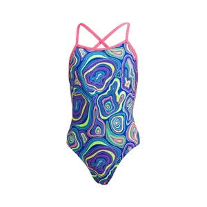 1-piece swimsuit for girls Funkita Strapped In image-3