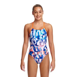 1-piece swimsuit for girls Funkita Strapped In image-0