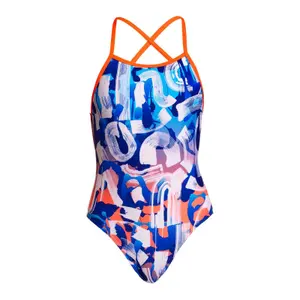 1-piece swimsuit for girls Funkita Strapped In image-1