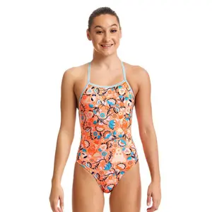 1-piece swimsuit for girls Funkita Strapped In image-0