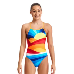 1-piece swimsuit for girls Funkita Strapped In image-1