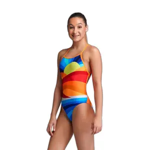 1-piece swimsuit for girls Funkita Strapped In image-3