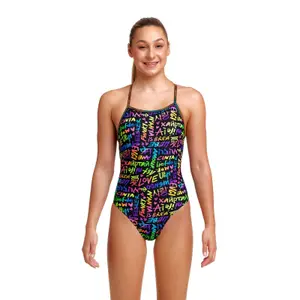 1-piece swimsuit for girls Funkita Strapped In image-1