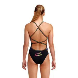 1-piece swimsuit for girls Funkita Strapped In image-2