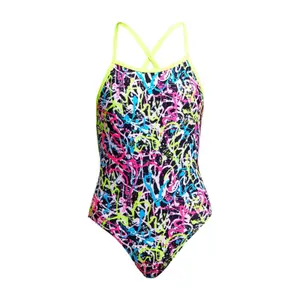 1-piece swimsuit for girls Funkita Strapped image-0