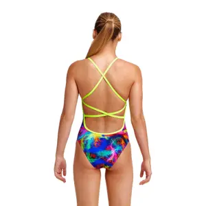 1-piece swimsuit for girls Funkita Strapped In image-2