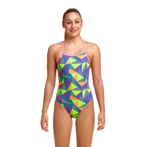 1-piece swimsuit for girls Funkita Strapped In image-1
