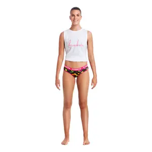 Bas de maillot de bain femme Funkita Splatter Attack Brief image-0