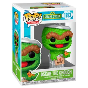 Beeldje Funko Sesame Street Oscar the Grouch image-1