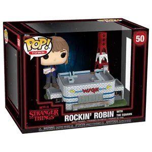 Figurka Funko Town Stranger Things Rockin' Robin the Squawk image-1