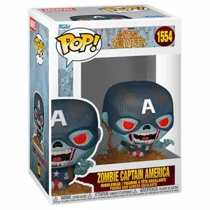 Figurina Funko Marvel Zombies Captain America image-1
