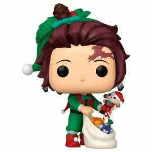 Φιγούρα Funko Demon Slayer Kimetsu No Yaiba Tanjiro Kamado Holiday image-0