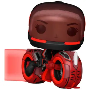 Figurine with Light-Up Motorcycle Funko Disney Tron Ares Athena image-0
