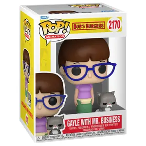 Beeldje Funko Bob's Burgers Gayle With Mr. Business (x2) image-1