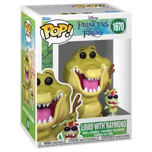 Φιγούρα Funko Disney Tiana y el Sapo Louis with Raymond image-1