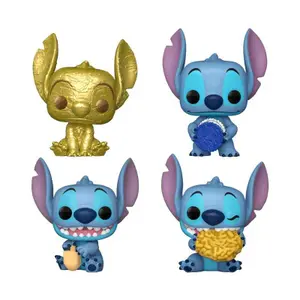 Figur Funko Stitch Holiday 2024 Pocket POP! Dreidel (x4) image-0