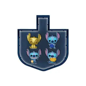 Figur Funko Stitch Holiday 2024 Pocket POP! Dreidel (x4) image-2