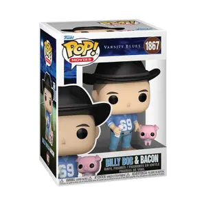 Figurine Funko Varsity Blues POP & Buddy! Billy W/Bacon image-1