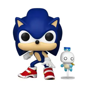 Figurine Funko Sonic The Hedgehog POP & Buddy! Sonic W/ Chao image-0