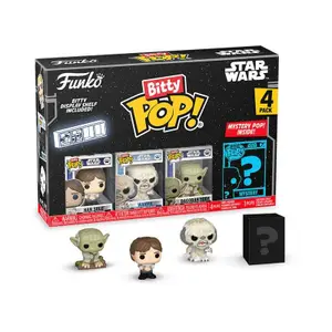 Figurina in vinile Funko Star Wars Bitty POP! Vinyl Han (x4) image-0