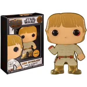 Figurine Funko Star Wars Luke Bespin Large Enamel POP Pin 10cm Chase image-1