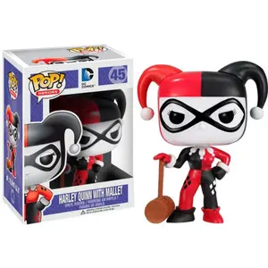 Figurine Funko Pop Dc Harley Quinn With Mallet Exclusive image-0