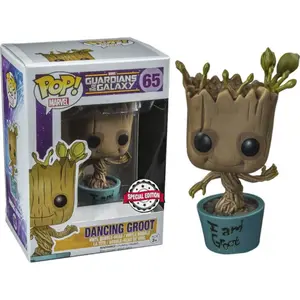 Figur Funko POP Marvel Guardians of The Galaxy Dancing I Am Groot Exclusive image-0