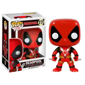 Figurita Funko POP Marvel Deadpool swords image-0