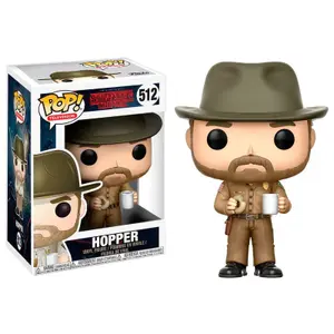 Figurine Funko Pop Stranger Things Hopper image-1