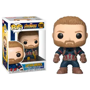 Figurita Funko POP Marvel Avengers Infinity War Captain America image-0