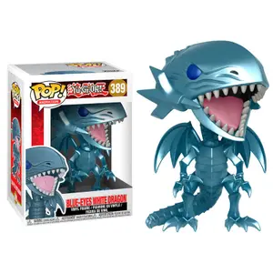 Figurine Funko Pop Yu-Gi-Oh! Blue Eyes White Dragon image-0