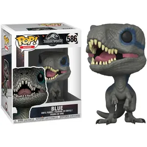 Φιγούρα Funko POP Jurassic World Fallen Kingdom Blue New Pose image-1