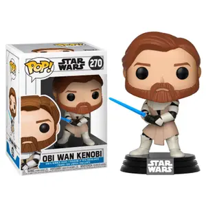 Figurine Funko POP Star Wars Clone Wars Obi Wan Kenobi image-0