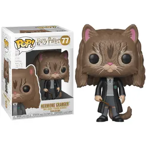 Figurine Funko Pop Harry Potter Hermione as Cat image-0