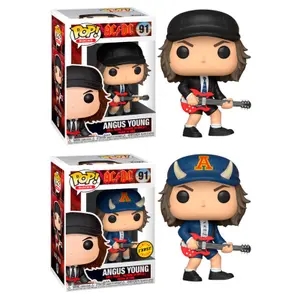 Figurine Funko Pop AC/DC Angus Young 5 + 1 Chase image-0