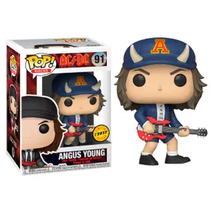 Figurine Funko Pop AC/DC Angus Young Chase image-0