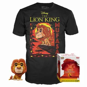 Figurine Funko POP & T-shirt Disney The Lion King Mufasa